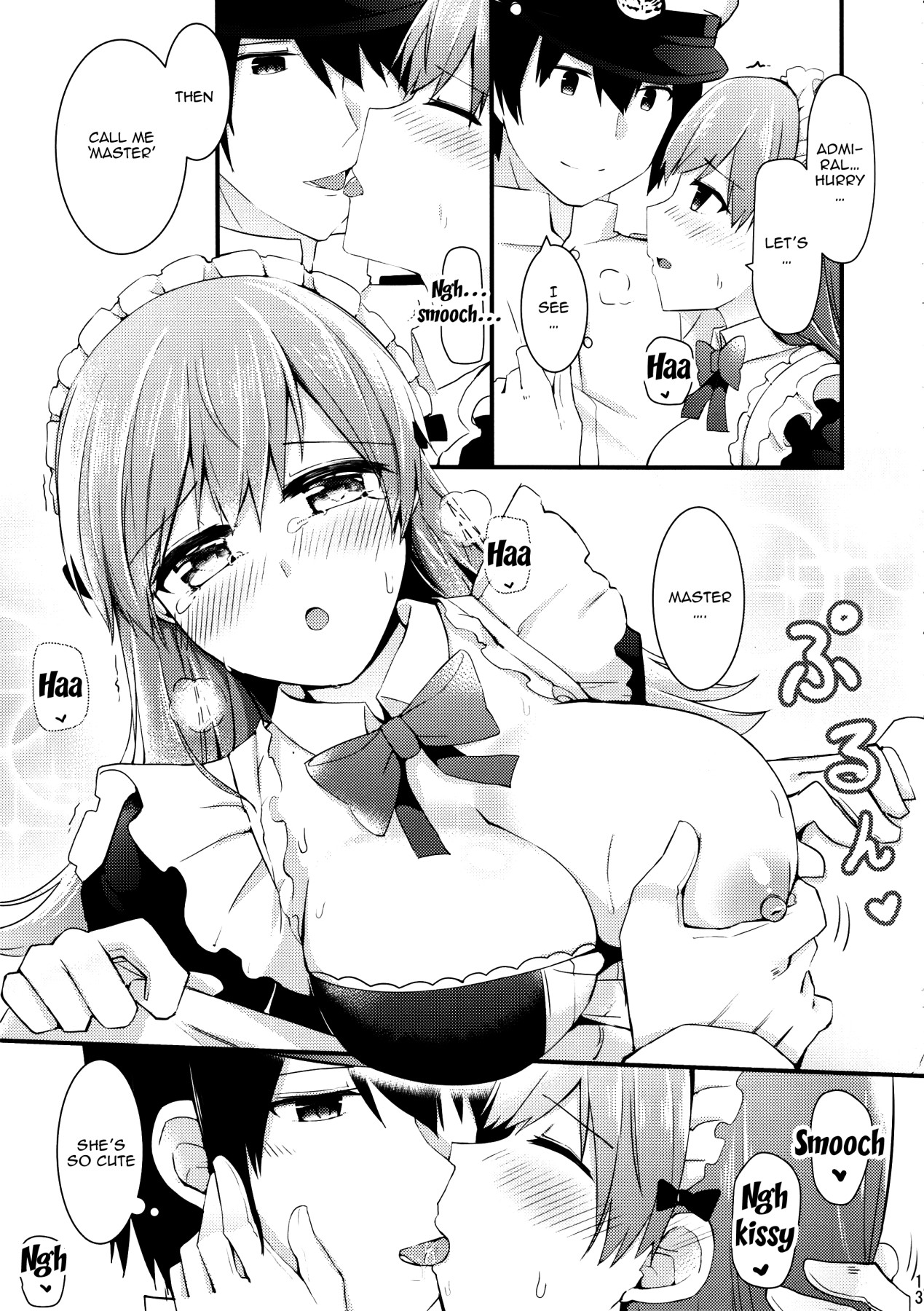 Hentai Manga Comic-Ooi! Try On These Maid Clothes!-Read-14